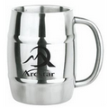 14 Oz. Stainless Steel Keg Mug
